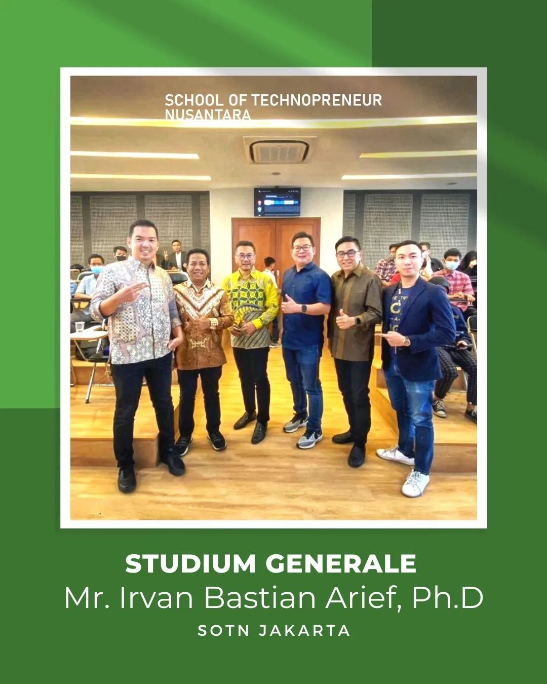 Event - 14 - School of Technopreneur Nusantara (SOTN) | College for Future Technopreneur